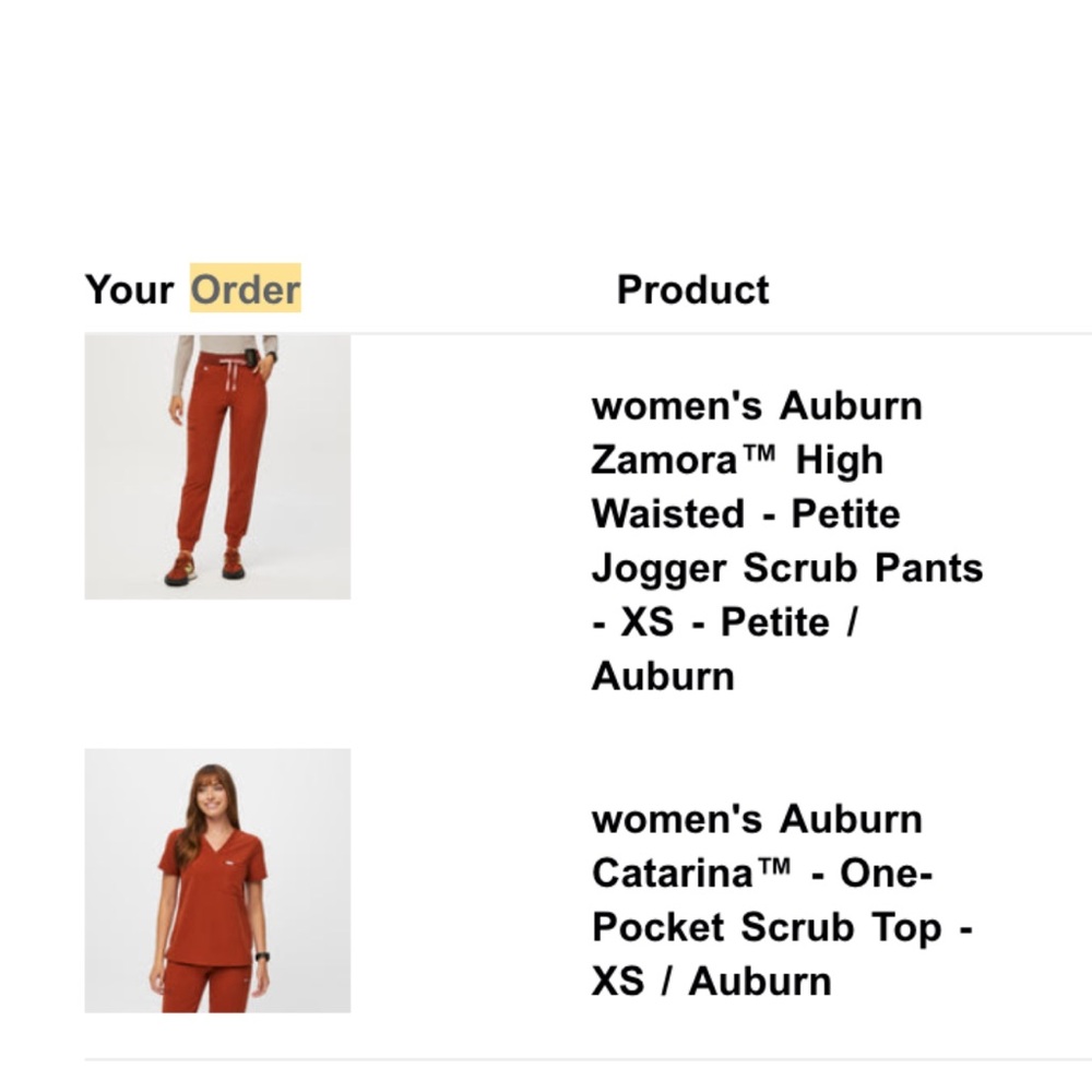 Figs jogger set